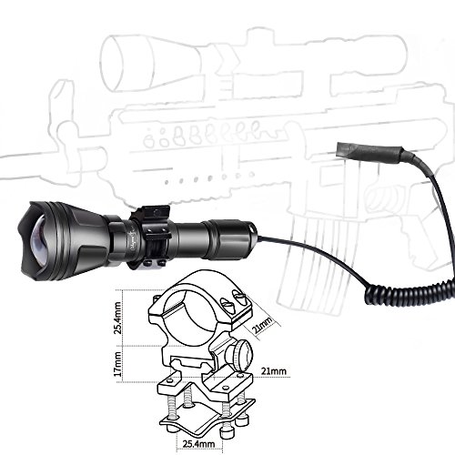 Odepro KL52 zoombare Taschenlampe rot grün weiß ir850 LED Lampe - 7