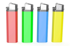 Feuerzeuge in verschiedenen Farben (depositphotos.com)