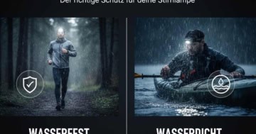 Wasserfest oder wasserdicht?